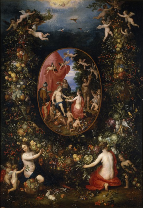 Cybele and Seasons from Hendrik van the Elder Balen