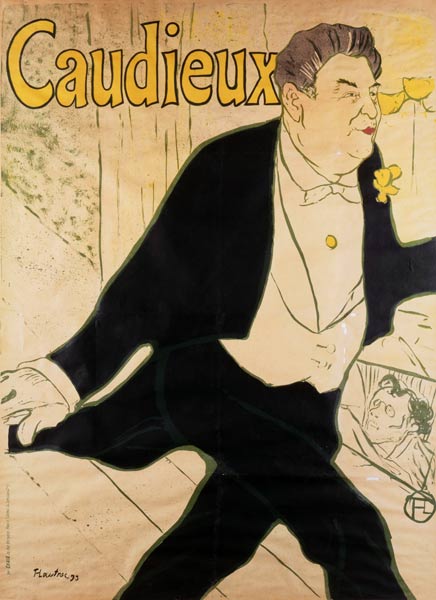 Caudieux from Henri de Toulouse-Lautrec