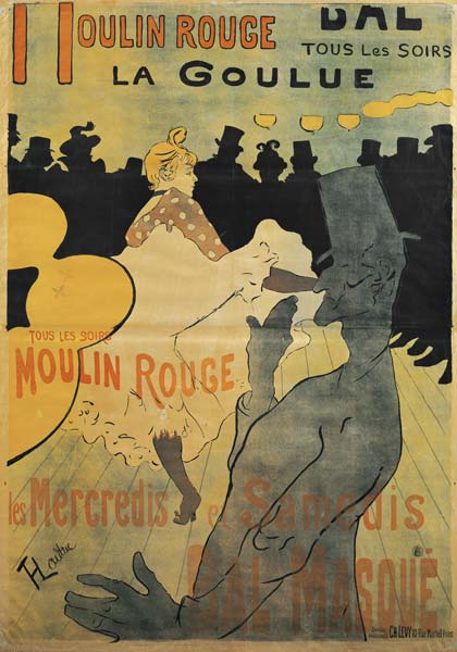 Moulin-Rouge, La Goulue from Henri de Toulouse-Lautrec