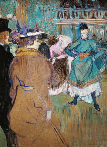 Quadrille in the Moulin rouge from Henri de Toulouse-Lautrec