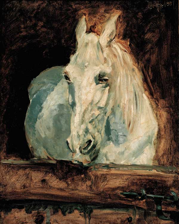 White Horse from Henri de Toulouse-Lautrec