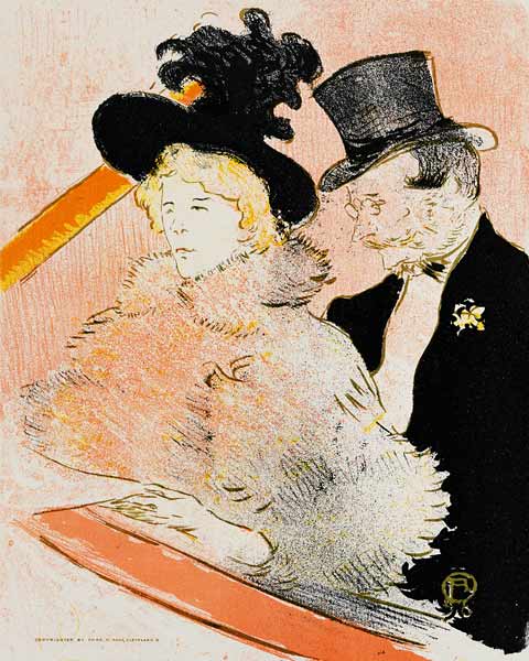 Au Concert from Henri de Toulouse-Lautrec