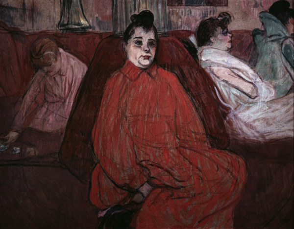 The Divan from Henri de Toulouse-Lautrec
