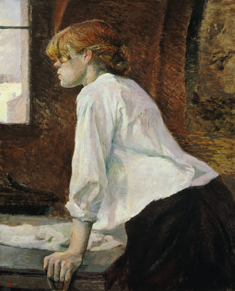 The Laundress from Henri de Toulouse-Lautrec