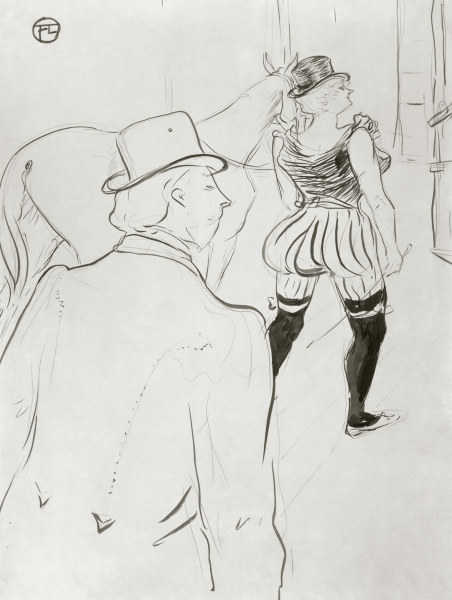 Behind the Scenes from Henri de Toulouse-Lautrec