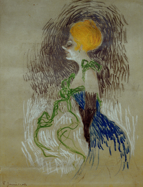 Young Woman... from Henri de Toulouse-Lautrec