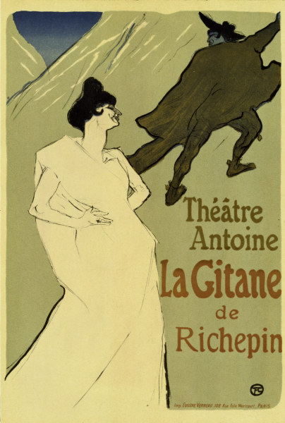 La Gitane from Henri de Toulouse-Lautrec