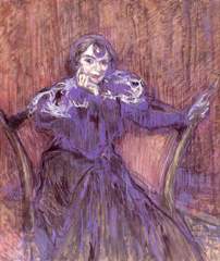 Madam Berthe Bady from Henri de Toulouse-Lautrec