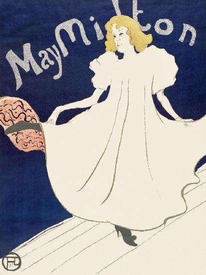 May Milton Poster(1895)