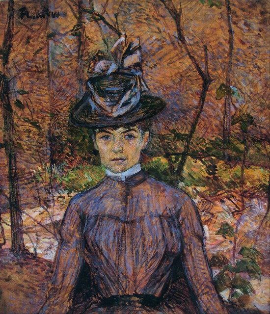 Portrait of Suzanne Valadon (1865-1938) from Henri de Toulouse-Lautrec