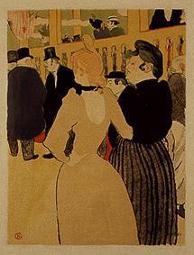 At the Moulin rouge: La Goulue and her sister
