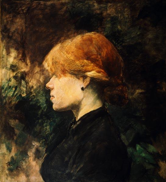Red-haired woman