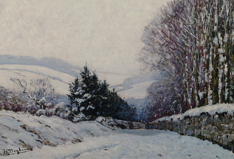 Winter Landscape  from Henri Deglume