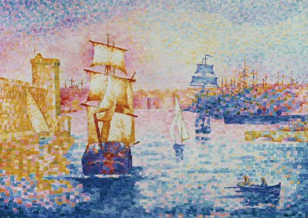 The Port of Marseilles from Henri-Edmond Cross