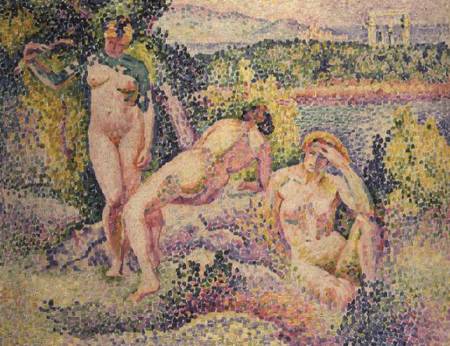 Three Nudes from Henri-Edmond Cross