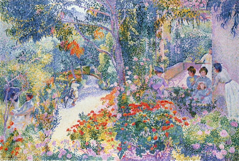 Afternoon in the Garden from Henri Edmond Cross
