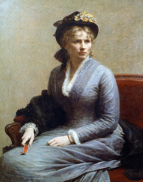 Charlotte Dubourg (1850-1921) from Henri Fantin-Latour