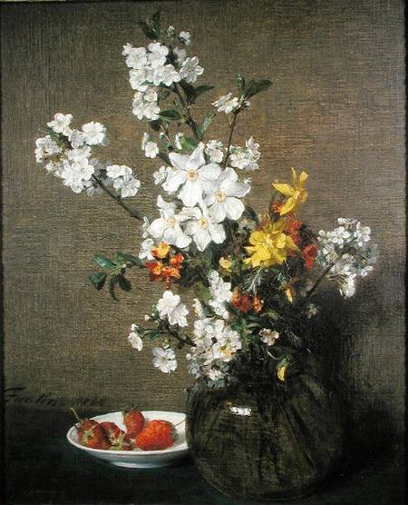 Spring Bouquet from Henri Fantin-Latour