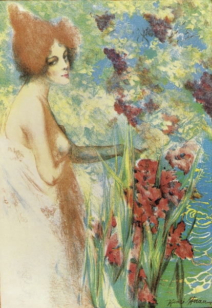 Fleur de May (colour litho)  from Henri Heran