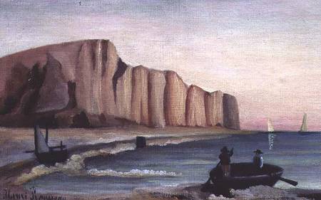 Cliffs from Henri Julien-Félix Rousseau