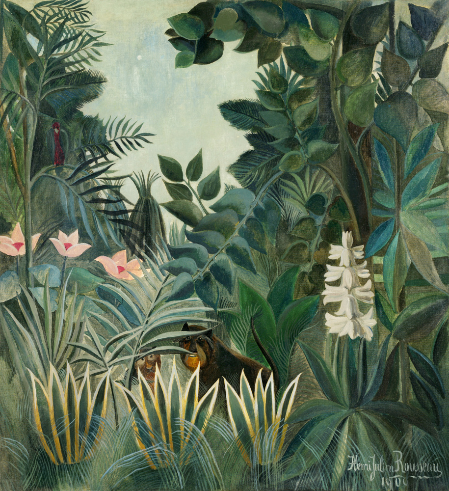 The Equatorial Jungle from Henri Julien-Félix Rousseau