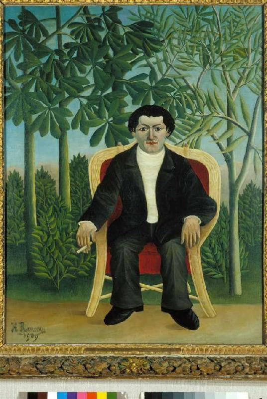 Portrait of Joseph Brummer from Henri Julien-Félix Rousseau