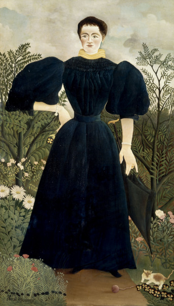 Rousseau,H./ Portrait de femme/ 1895-97 from Henri Julien-Félix Rousseau