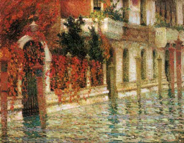 Venice, Palazzo at the Canale grandee from Henri Le Sidaner