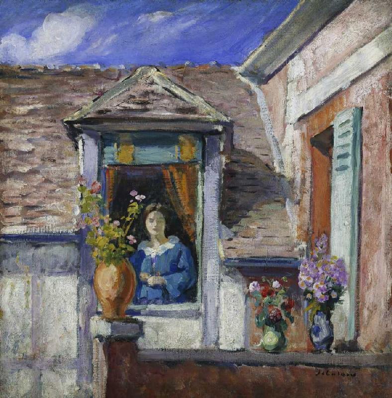 Look from the dormer window from Henri Lebasque