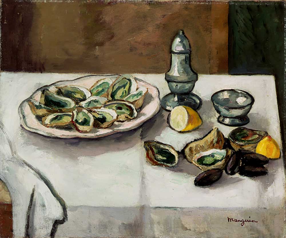 Still Life with Oysters, 1908 from Henri Manguin