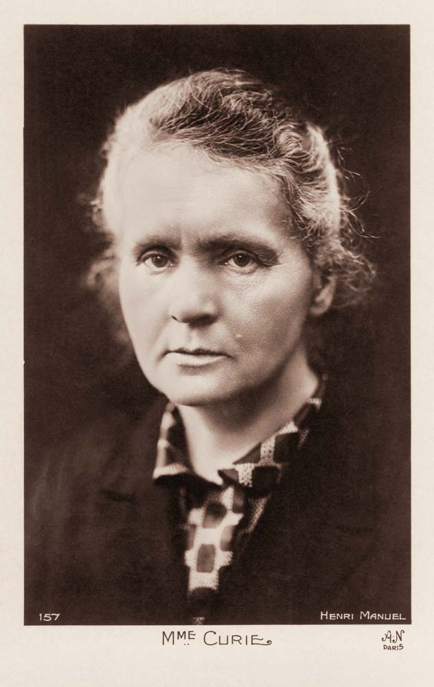Marie Curie from Henri Manuel