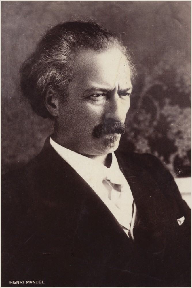 Portrait of Ignacy Jan Paderewski from Henri Manuel