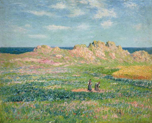 On the Ile this ' Ouessant. from Henri Moret