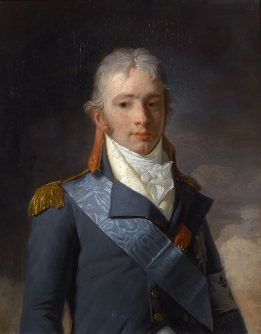 Charles Ferdinand d'Artois, Duke of Berry (1778-1820) from Henri-Pierre Danloux