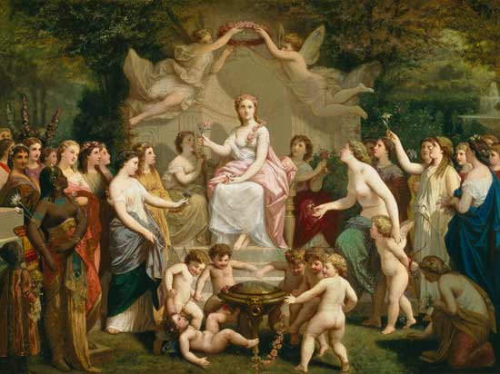 Allegory of Spring from Henri Pierre Picou