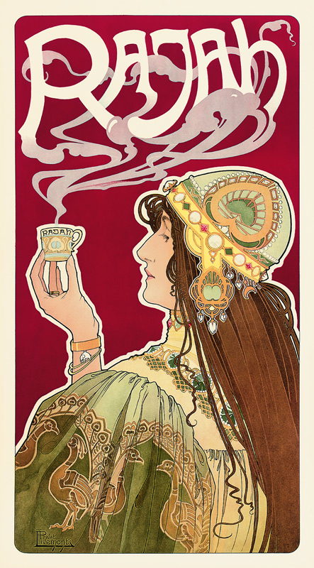 Rajah Coffee (Poster) from Henri Privat-Livemont