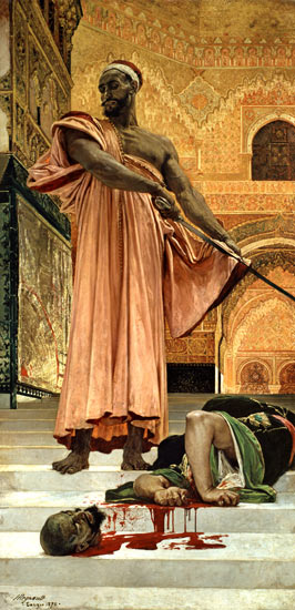 Execution during the Moorish power in Granada. from Henri Regnault
