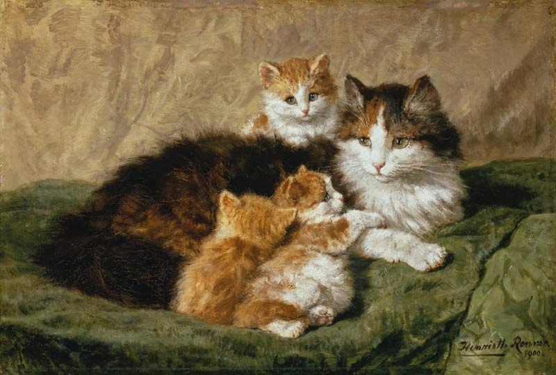 Cats from Henrietta Ronner-Knip
