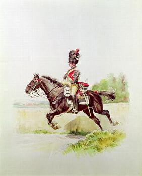 Soldier of the Imperial Guard on Horseback