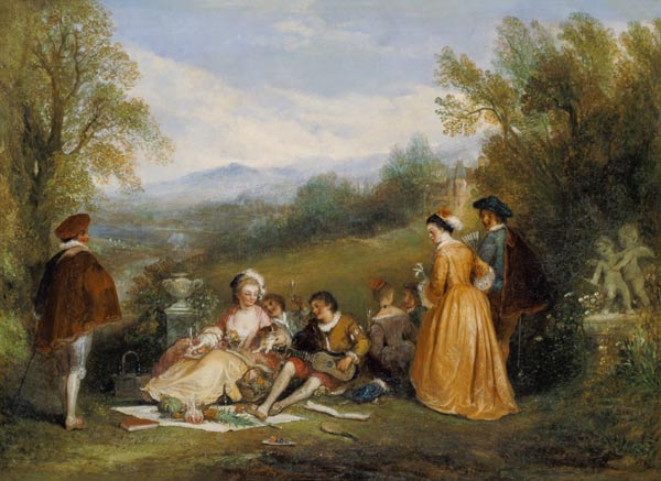 Une Scene Galante from Henry Andrews