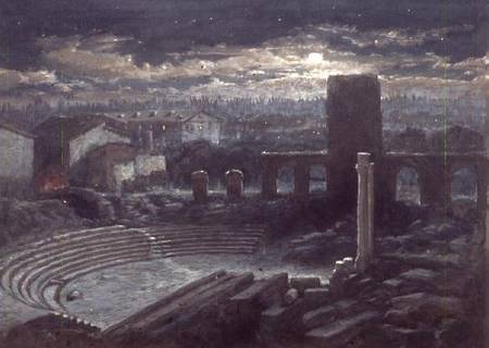 The Roman Theatre, Arles, Moonlight from Henry Andrews