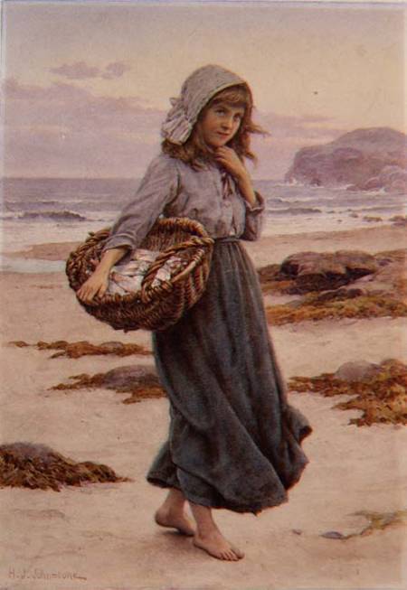 The Fishergirl from Henry James Johnstone