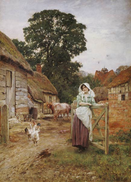The Milkmaid from Henry John Yeend King