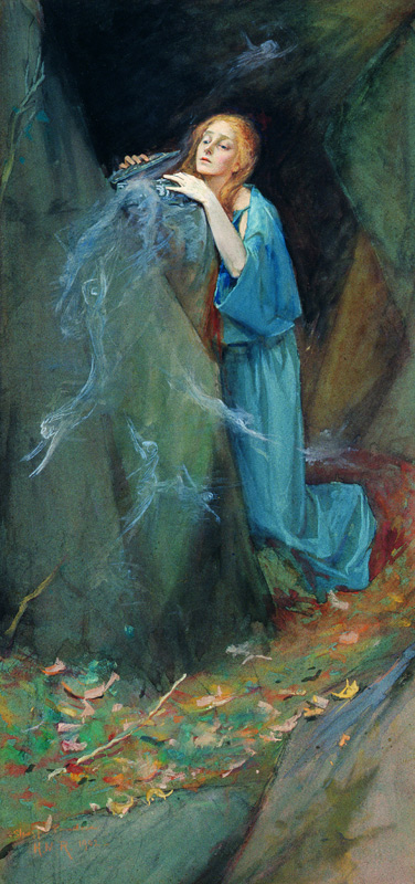Study for Pandora from Henry Meynell Rheam