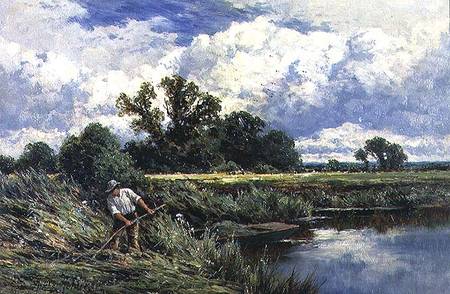 The River Lea, near Broxbourne in Hertfordshire from Henry Parker