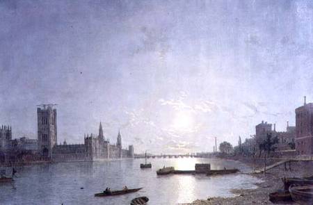 Westminster in Moonlight from Henry Pether