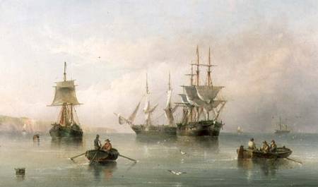 Shipping in a Calm from Henry Redmore