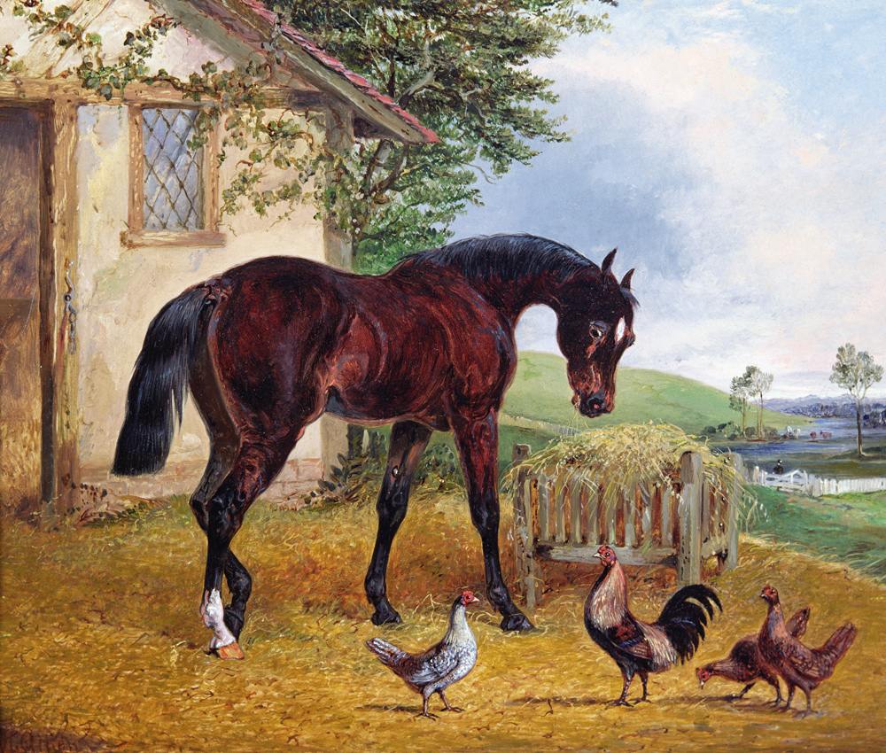 Farmyard Scene from Henry Thomas Alken