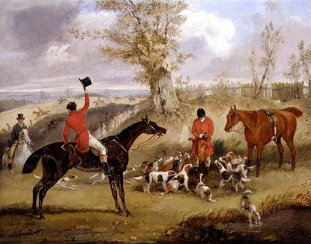 Hunting Scene: The Death from Henry Thomas Alken
