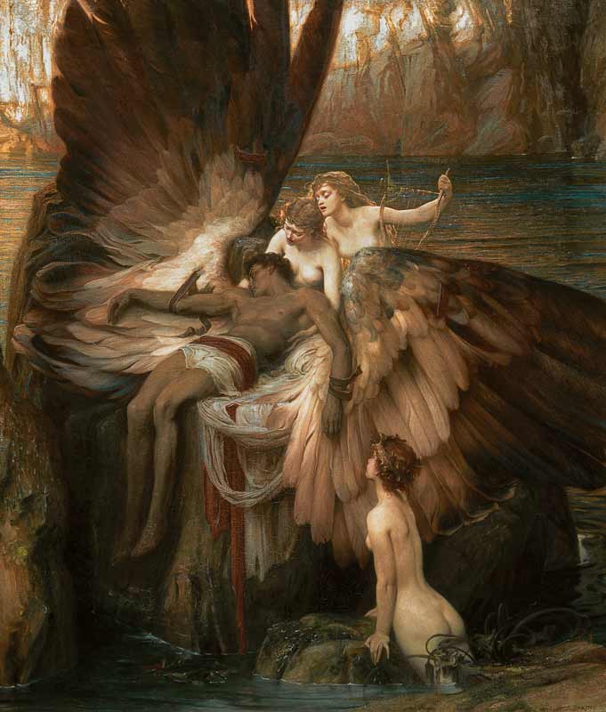The Lament for Icarus from Herbert James Draper